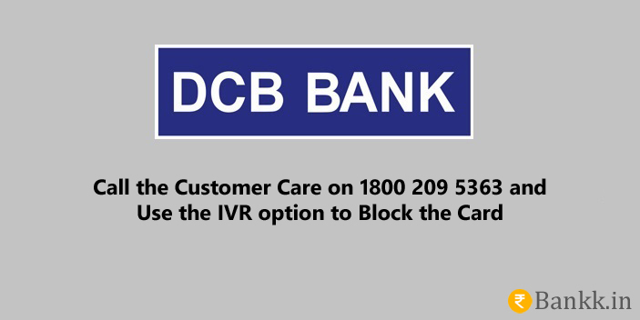 Steps to Block Dhanlaxmi Bank ATM card