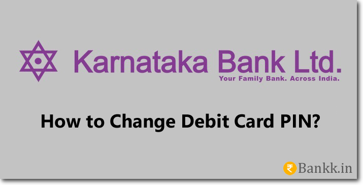 Karnataka Bank Debit Card PIN